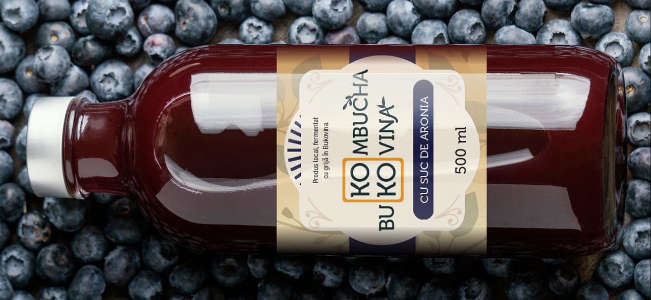 kombucha beneficii, aronia beneficii, băutură probiotică, băutură fermentată, antioxidanți naturali, imunitate, digestie sănătoasă, kombucha kokodrinks, suc de aronia, băutură naturală
