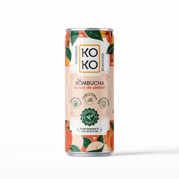 doza-kombucha-suc-piersici-naturalkombucha-cu-piersici-probiotice-sanatoase bautura-fermentata-aroma-piersici-dulci sticluta-kombucha-piersici-vitamine kombucha-organica-piersici-digestie