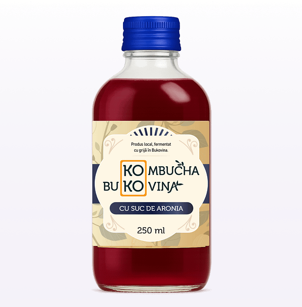 Kombucha cu Suc de Aronia